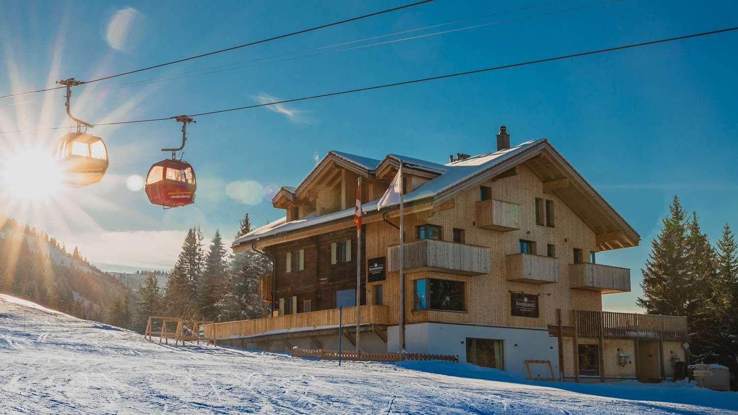 Rinderberg Swiss Alpine Lodge زويسمن المظهر الخارجي الصورة